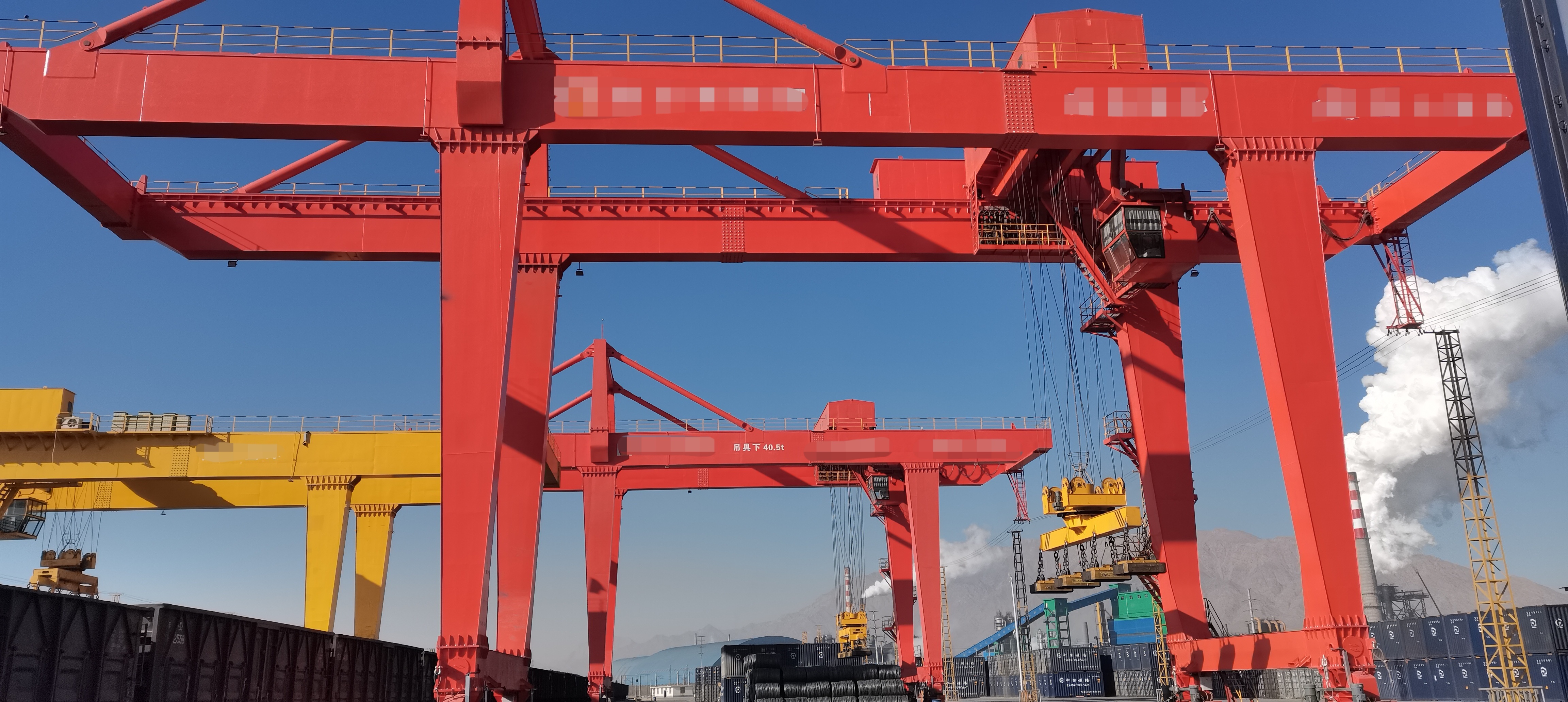 クレーンホイスト用のギアボックス